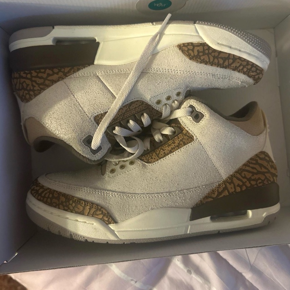 Stylish Beige and Brown Sneakers